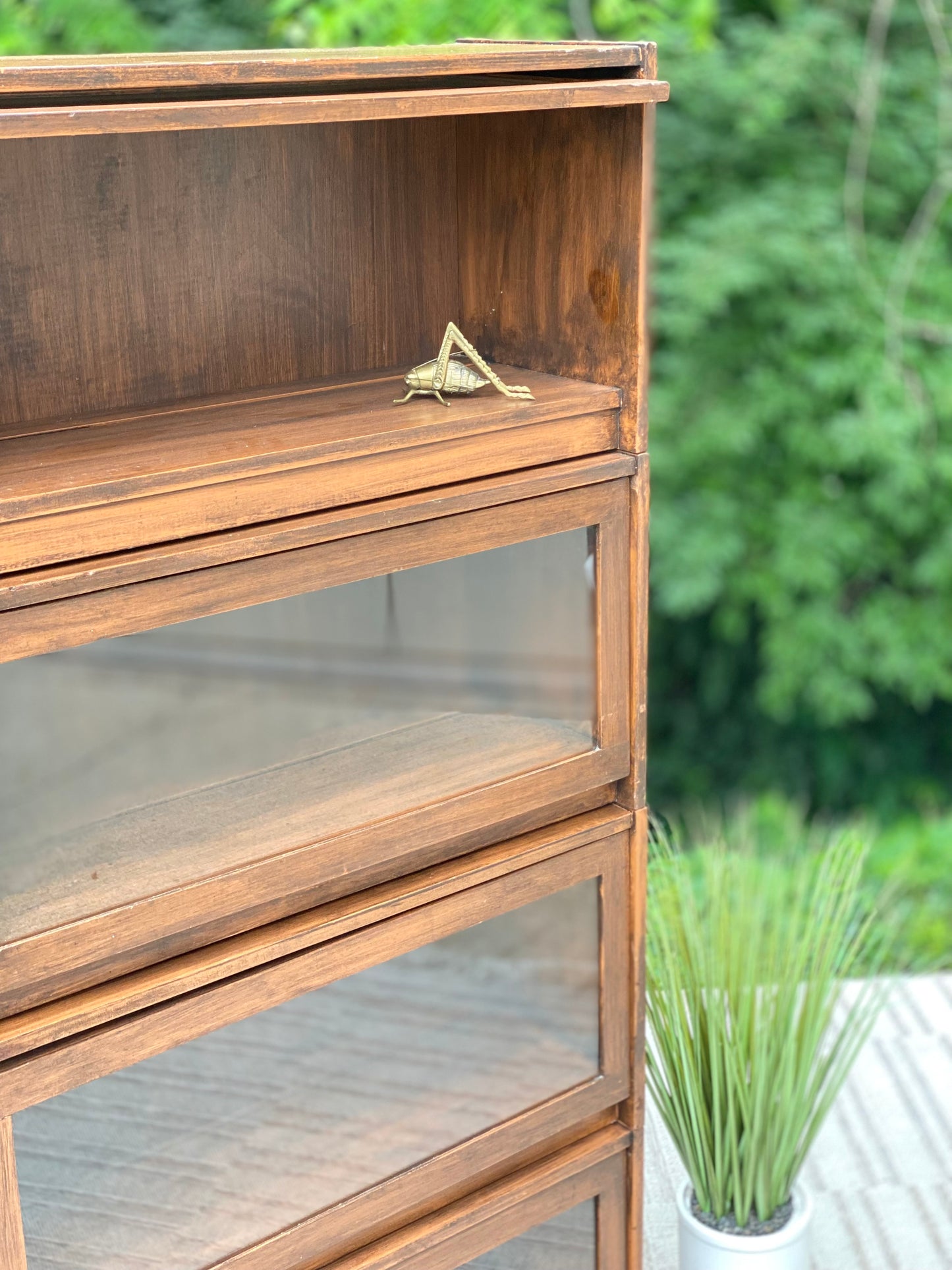 Vintage 4 Stack Barrister Bookcase