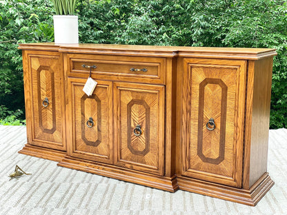 Arcese Brothers Wooden Sideboard Credenza