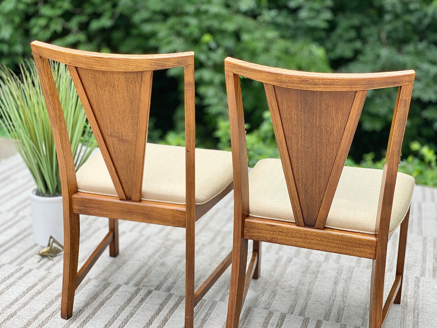 Vintage Pair of MCM Chairs
