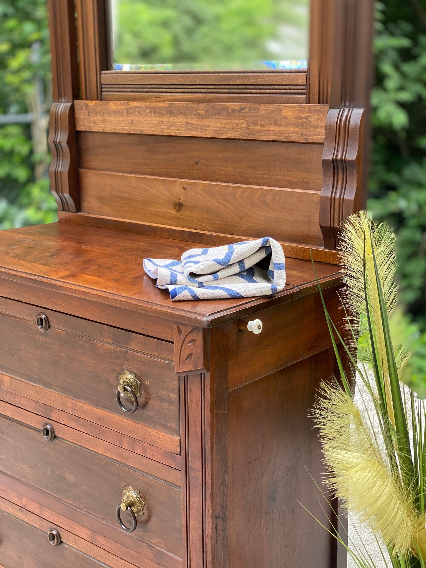 Vintage Eastlake Mirrored Dresser
