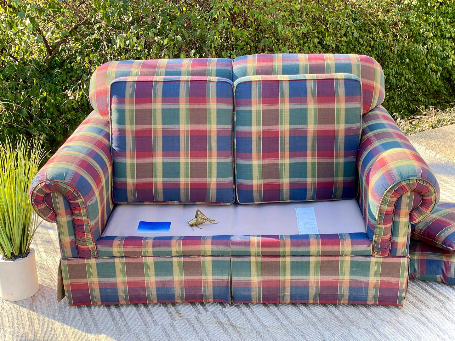 Vintage La-Z-Boy Upholstered Loveseat