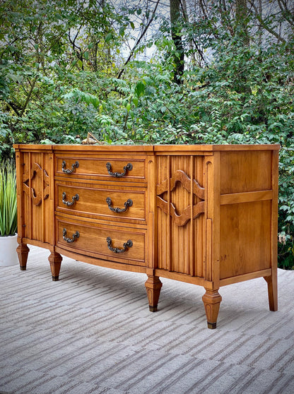 Vintage MCM Kent Coffey Wooden Credneza