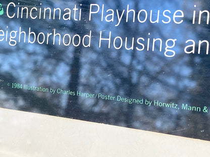 Charley Harper Framed A Day In Eden Poster