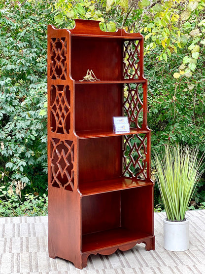 Vintage Wooden Butler Display Rack