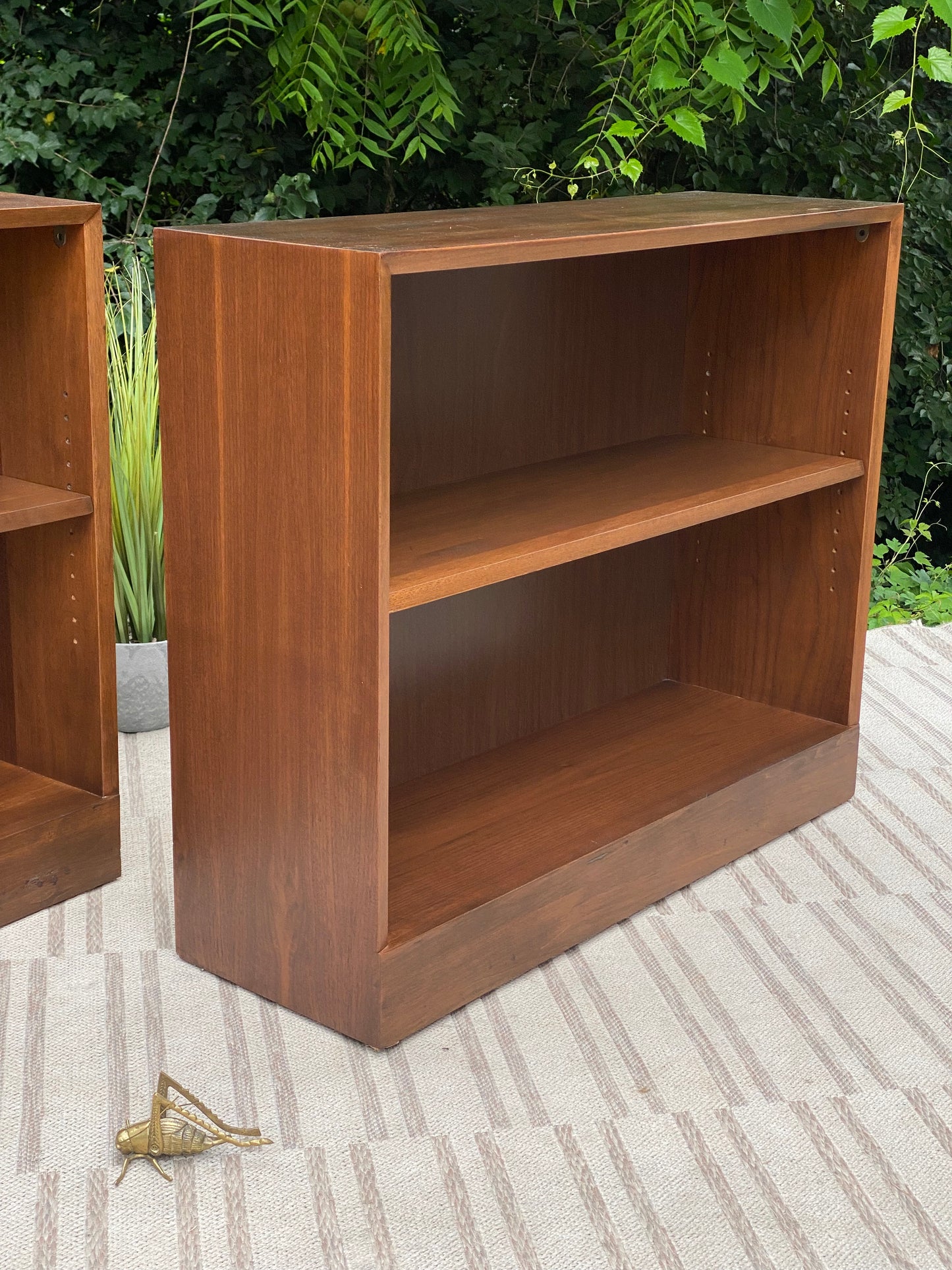 Pair of Vintage Wooden Hale Bookshelves