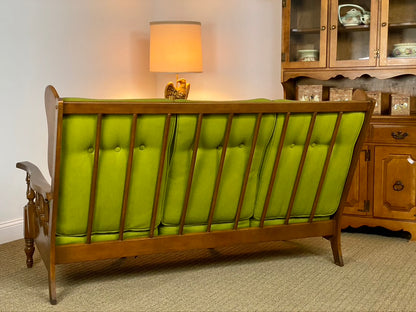 Vintage Early American 3 Seat Couch