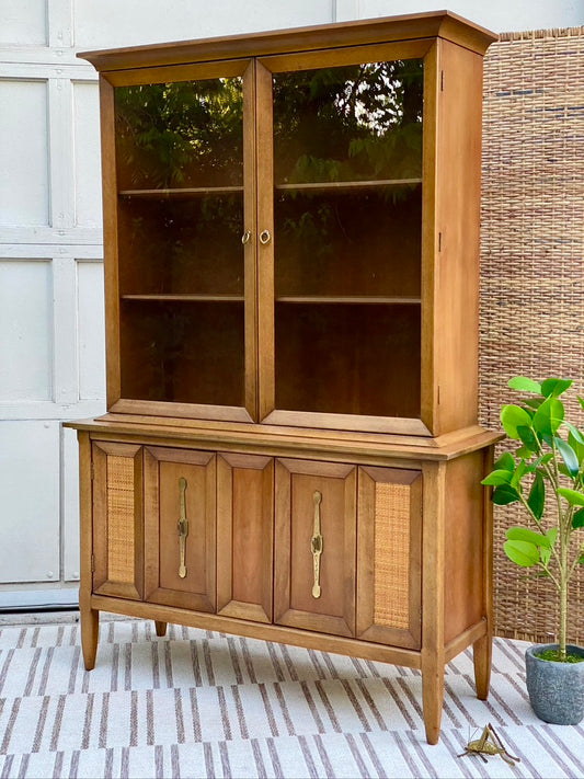 Retro MCM Walnut Hutch