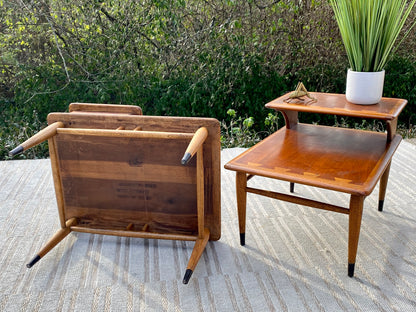 Vintage MCM Lane Acclaim Side Tables