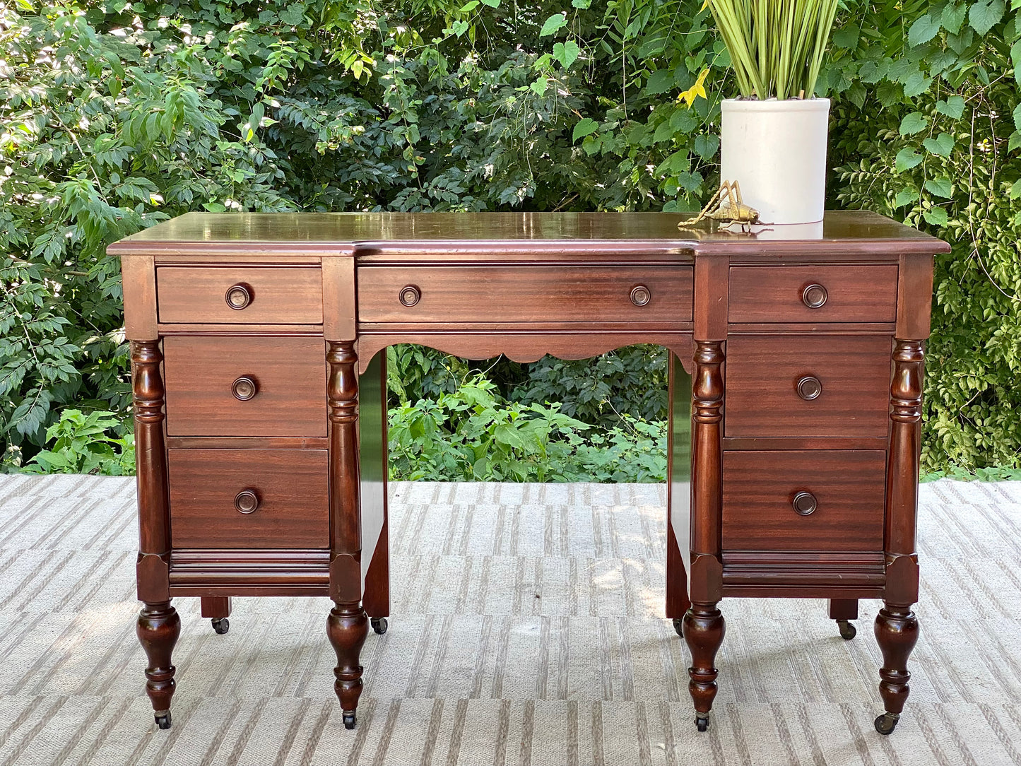 Small Vintage Wooden Desk