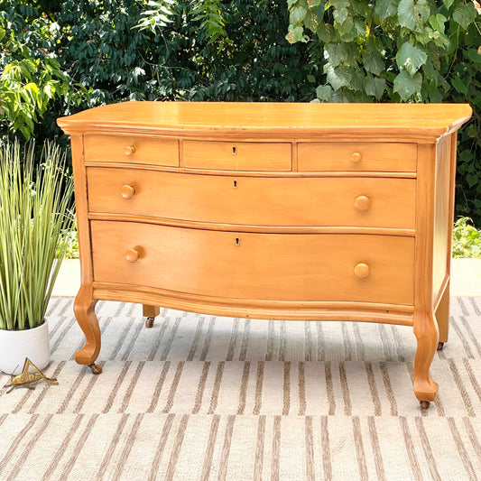 SOLD - Vintage Painted 3 Drawer Dresser