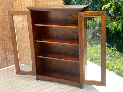 Vintage Wooden Bookcase Bookshelf