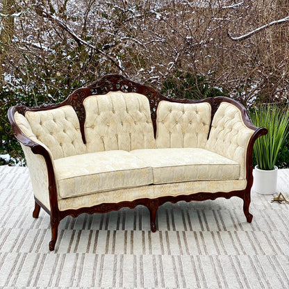 Vintage Kimball Loveseat Sofa