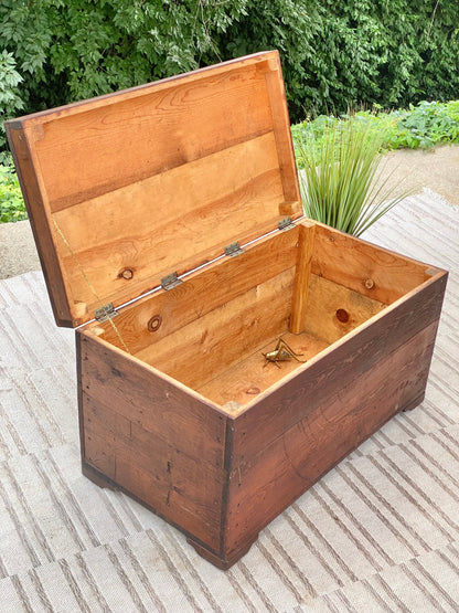 Vintage Pine Storage Truck