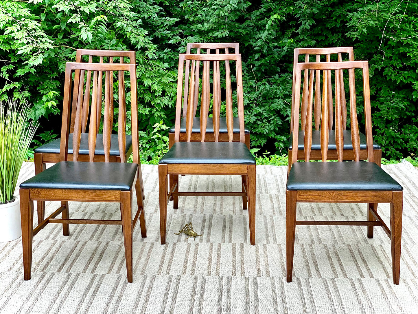 Set of 6 Vintage MCM Dining Chairs