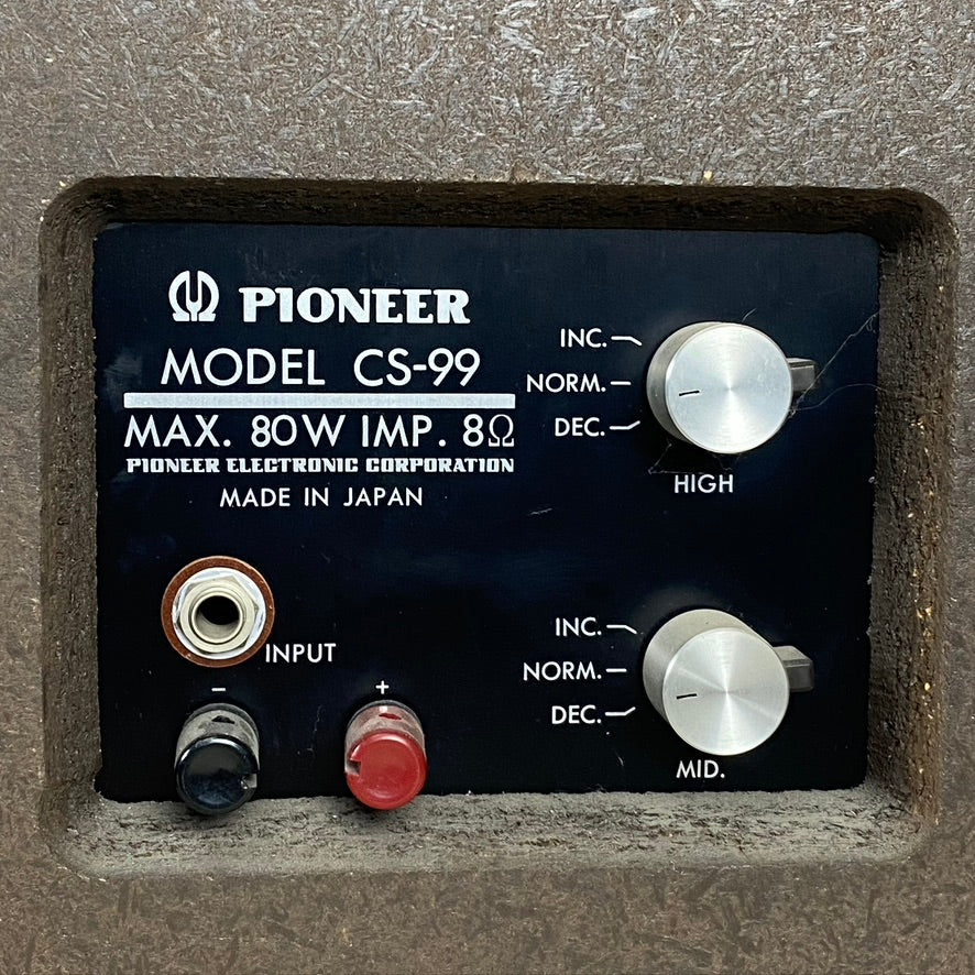 Vintage Pioneer CS-99 Floor Speakers