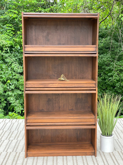 Vintage 4 Stack Barrister Bookcase