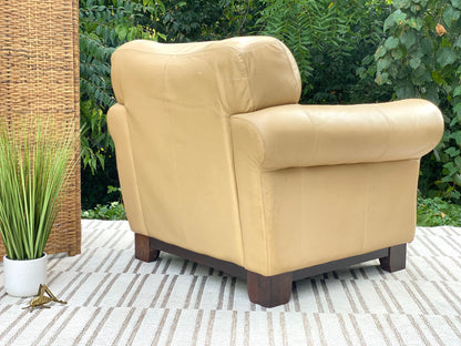 Modern Plush Leather Chair