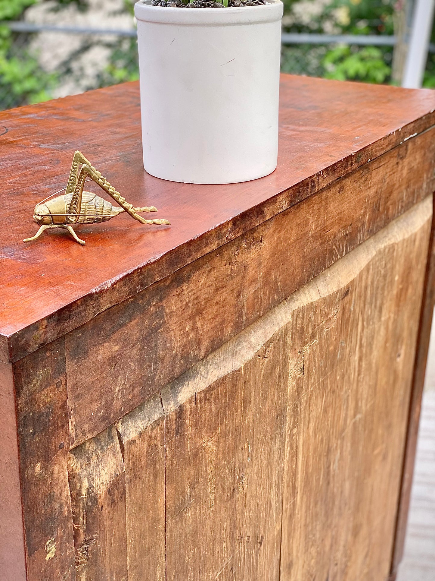 Vintage Solid Cherry 4 Drawer Dresser