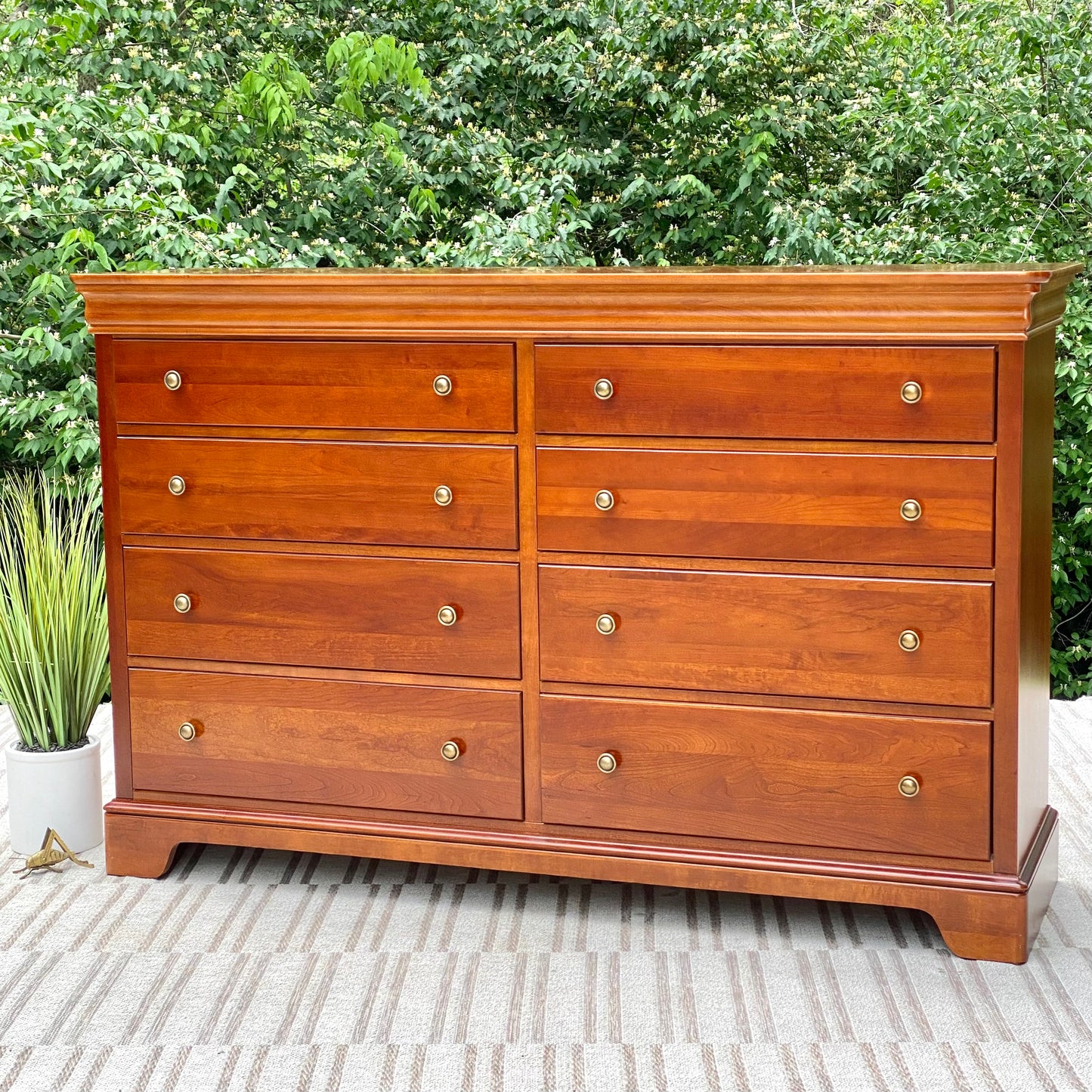 Wooden Stanley 8 Drawer Dresser