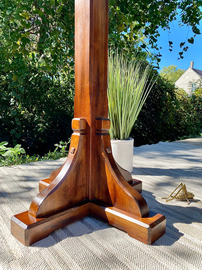 Vintage Wooden Hall Tree