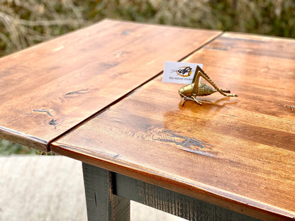 Nice Wooden Canadel Distressed Dining Table