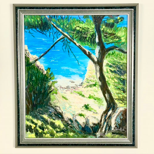 Vintage H Collet Framed Original Oil Painting