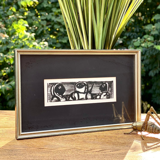 Vintage Georges Rouault Original Woodblock Engraving
