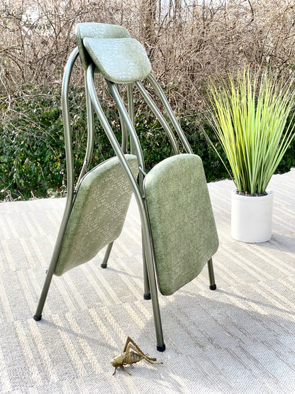 Vintage Pair of Cosco Folding Chairs