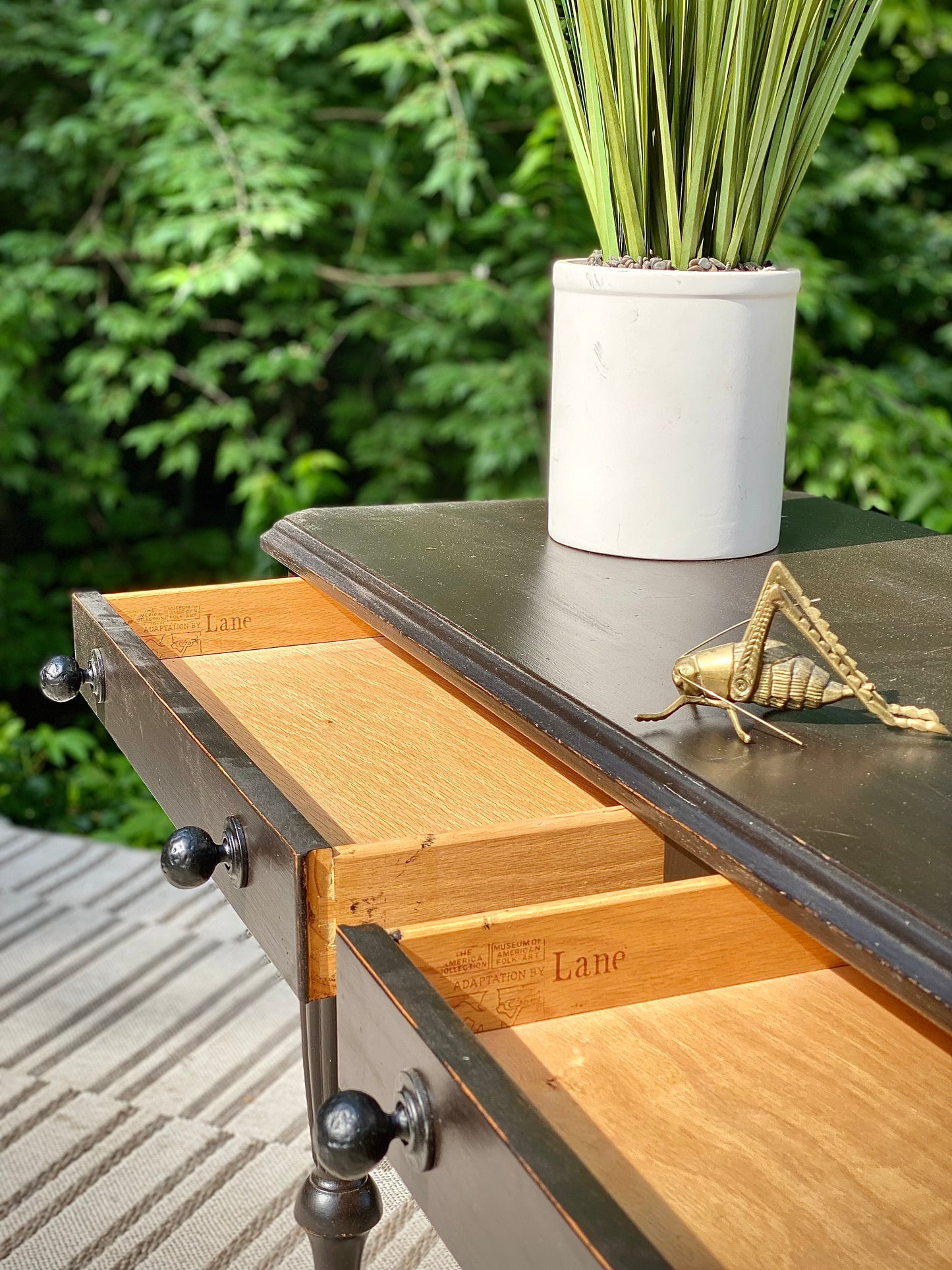 Vintage Painted Lane Hallway Table