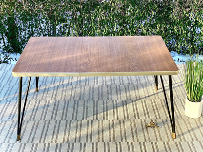 Vintage Formica Top Industrial Table