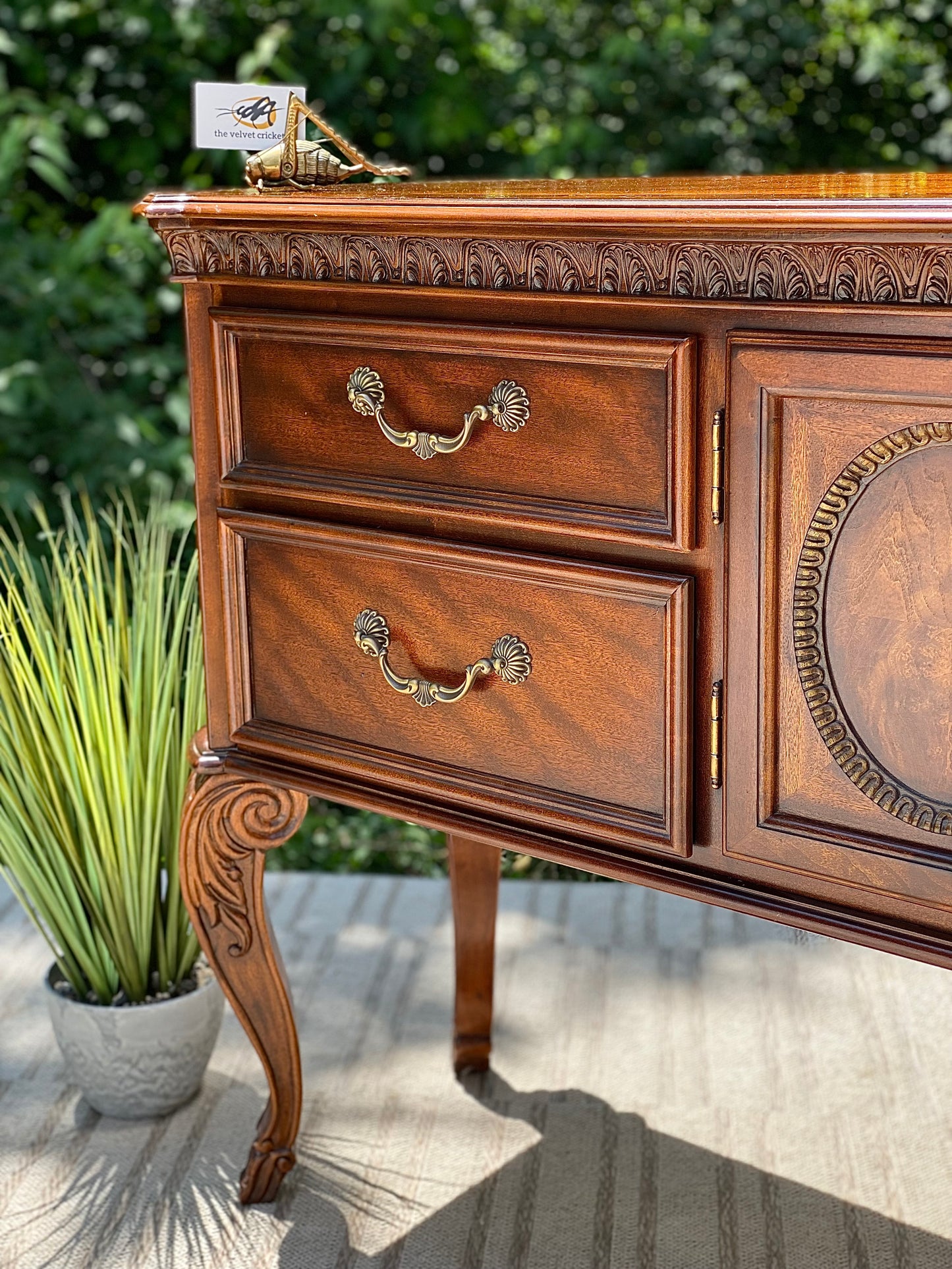 Beautiful Wooden Hallway Table Credenza