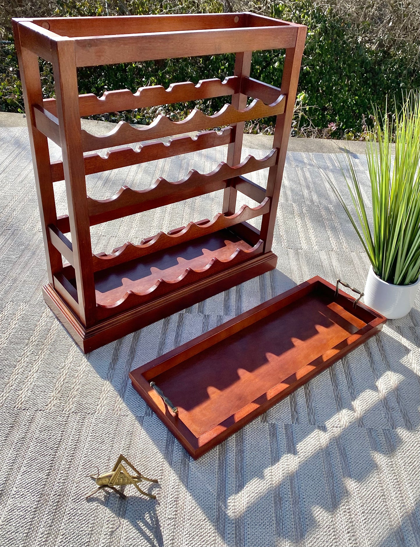 Bombay Wooden Wine Rack