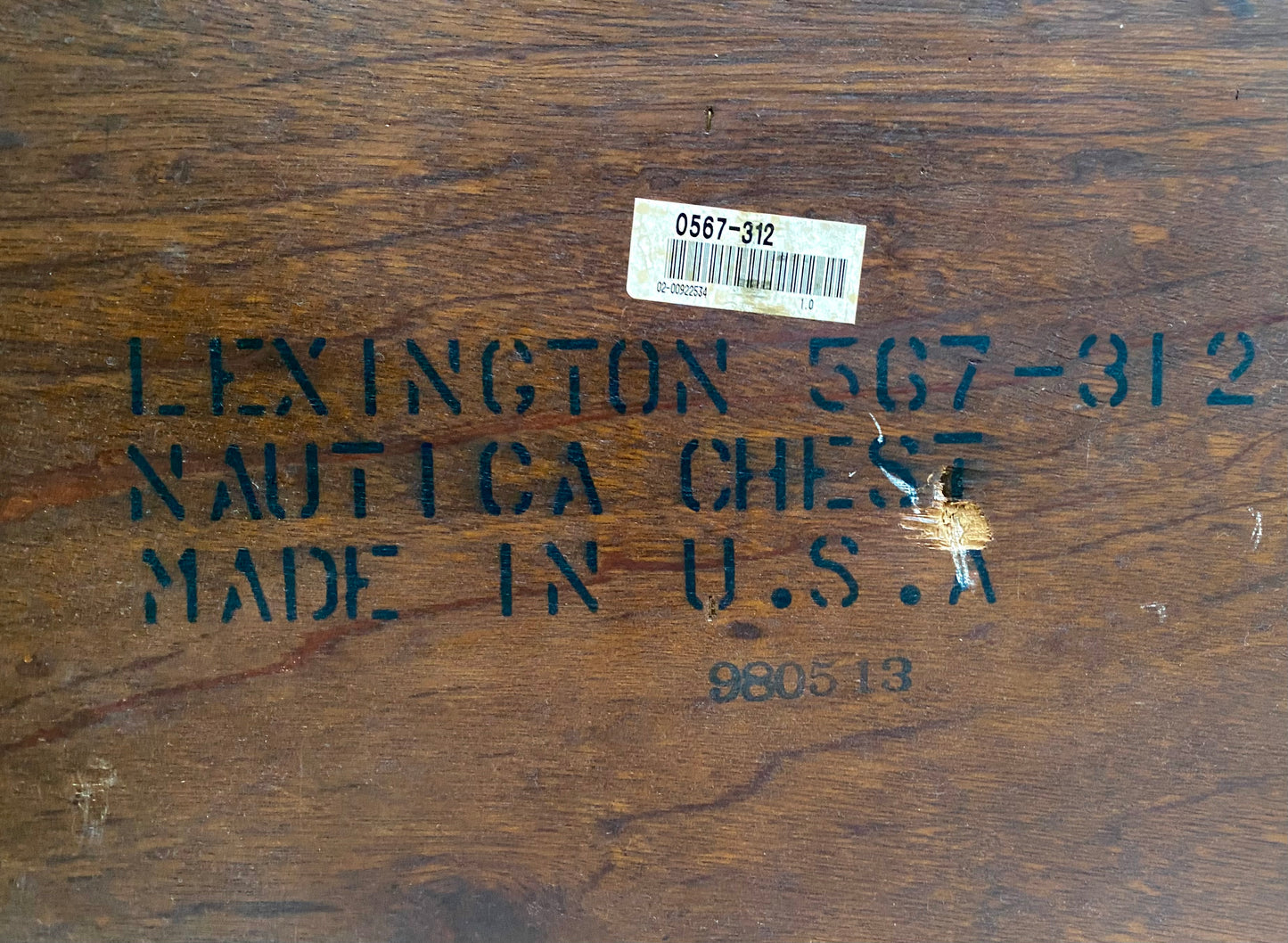 SOLD - Lexington Furniture Nautica Tall Dresser