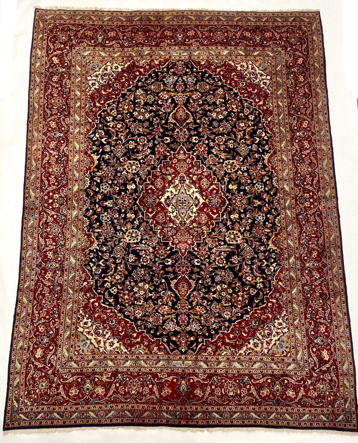 Large Handmade Iran Wool Area Rug