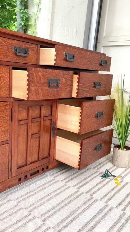 Modern Arts & Crafts Style Dresser