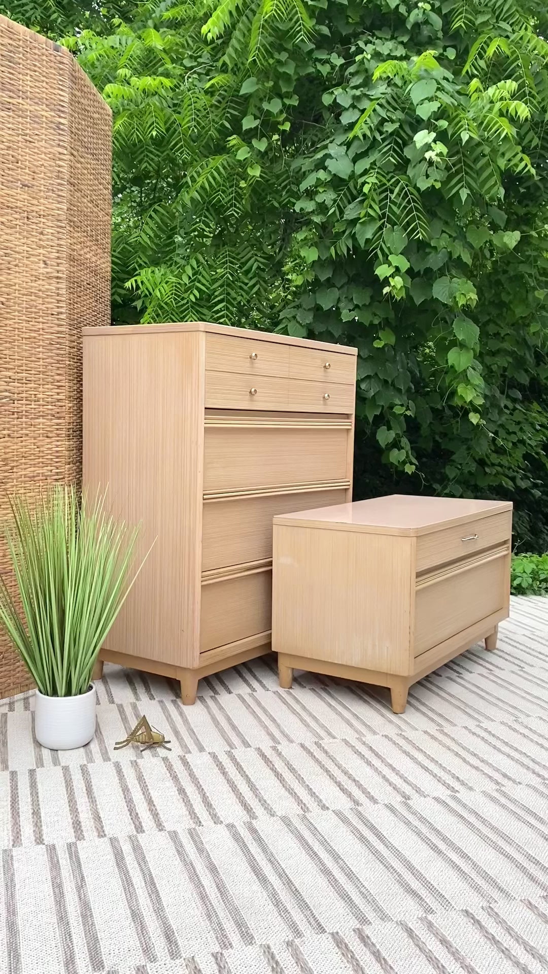 Vintage kroehler dresser top