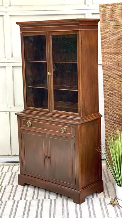 Vintage Mahogany Bookcase