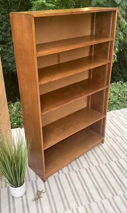 Vintage MCM Bookcase Bookshelf